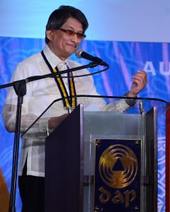 DAP President Antonio D. Kalaw, Jr. reiterates the value of unity in achieving the organization’s goals and surpassing challenges the DAP may face this year. 