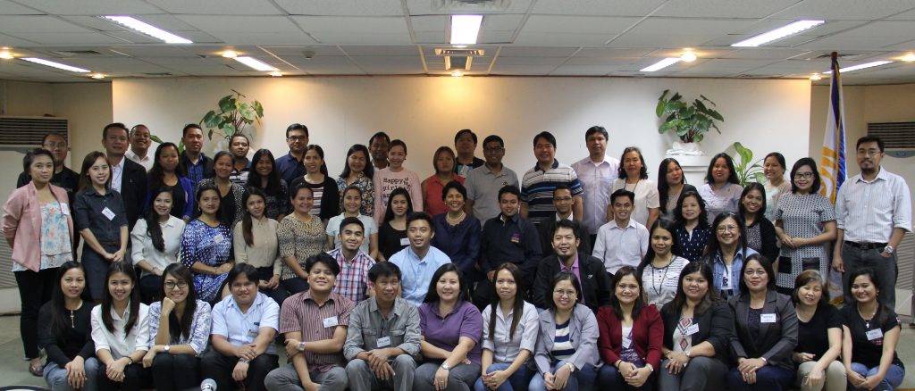 Participants in the Basic Project Management and Development Course pose for a class picture during the course's run on September 5-9, 2016 at the DAPCC in Pasig.  